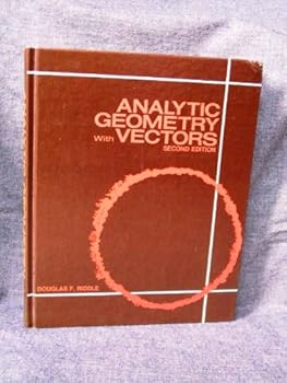 Hardcover Analytic geometry with vectors Book