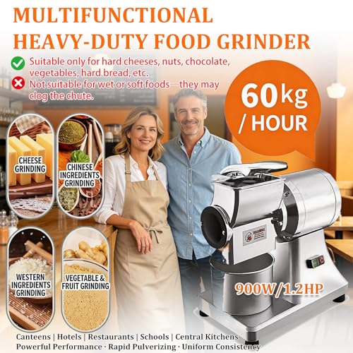 Rallador eléctrico comercial para queso 900W 132lbs/hora miniatura 2
