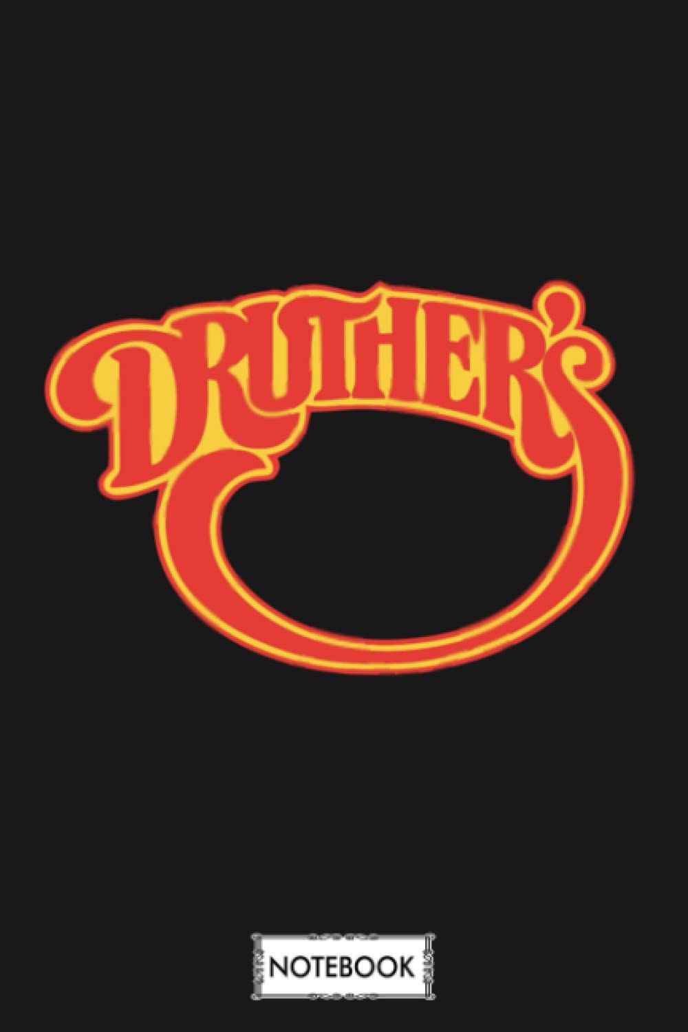 Druthers Restaurant Hardees Notebook: Matte Finish Cover, Journal, Diary, Lined College Ruled Paper, Planner, 6x9 120 Pages