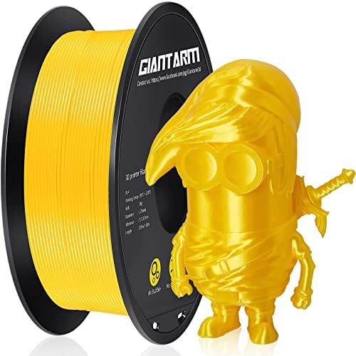 PLA Filament 1.75mm, GIANTARM Classic PLA 3D Printer Filament 1kg Spool White