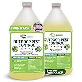Mosquito Magician Ready to Use Liquid Solution – Kills Mosquitoes, Fleas & Fire Ants – Use with Mosquito Foggers, Sprayers & Misting Systems – Pet & Yard Safe for Lawns, Patios, Outdoors, 2 Gallon