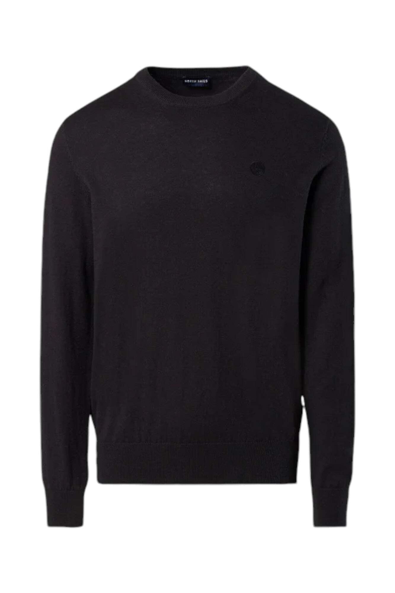 Pull noir homme North Sails anti-froid coupe ajustée
