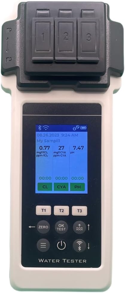Ultimate Pool Water Tester: Accurate, User-Friendly & Smart 27-Parameter Pool & Hot Tub Analyze