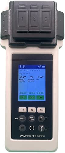 Digital Pool Water Tester, Bluetooth, Wi-Fi, App, Cloud, Pool Testing