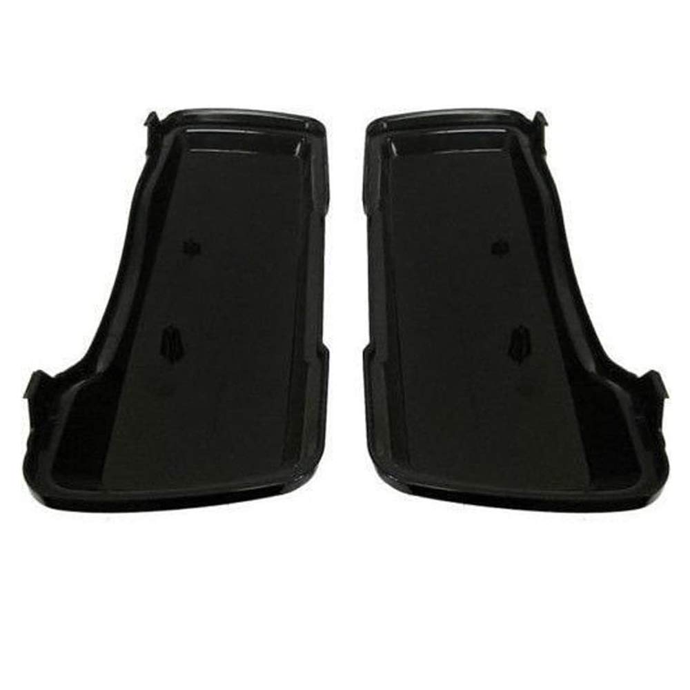 ZXMOTO Unpainted Aftermarket ABS Hard Saddlebags Bag Lids Covers Fit For 1994-2012 Touring FLH FLHT Road King Ultra Classic Street Glide 94-12