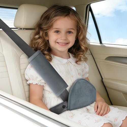 Image of COOLBEBE Kids Seat Straps Cover Pad, Grey