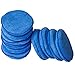 Produktbild WildAuto Applikator Pads Mikrofaser Wachs Applikator Auto Schaum Zum Reinigen von Autos - blau (5"Durchmesser, 10 STK)