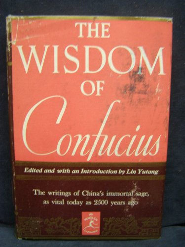 The Wisdom of Confucius B002KRD9I6 Book Cover