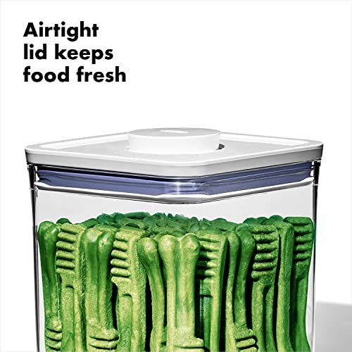 Image of OXO Good Grips Pet POP Container - 2.8 Qt /2.6 L |Ideal for up to 3lbs of Dog Food or 2lbs of Cat Food | Airtight Dog and Cat Food Storage Container | BPA Free