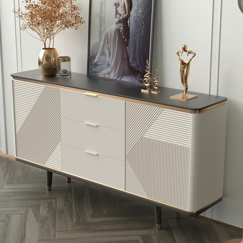 Image of Goldenwarm 5 Pack 3in White Finger Edge Pulls Kitchen Drawer Handles | Aluminum Alloy, White Cabinet Handles, Edge Pulls for Cabinets, White Handles, For Drawers, Dressers, Screws Included