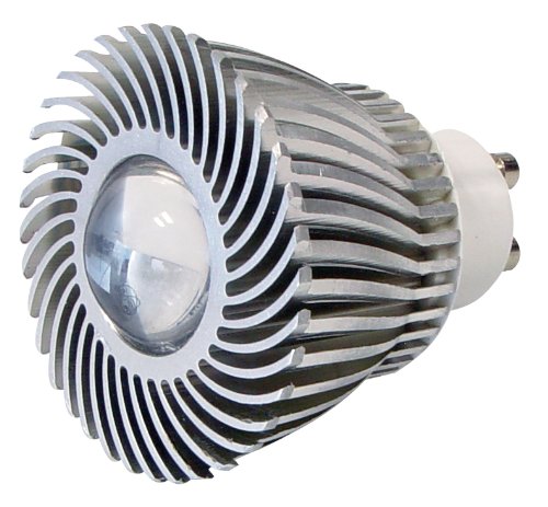 Spot LED GU10 3W Transmedia LP2-3SL blanc chaud 230V contre la lumière agressive