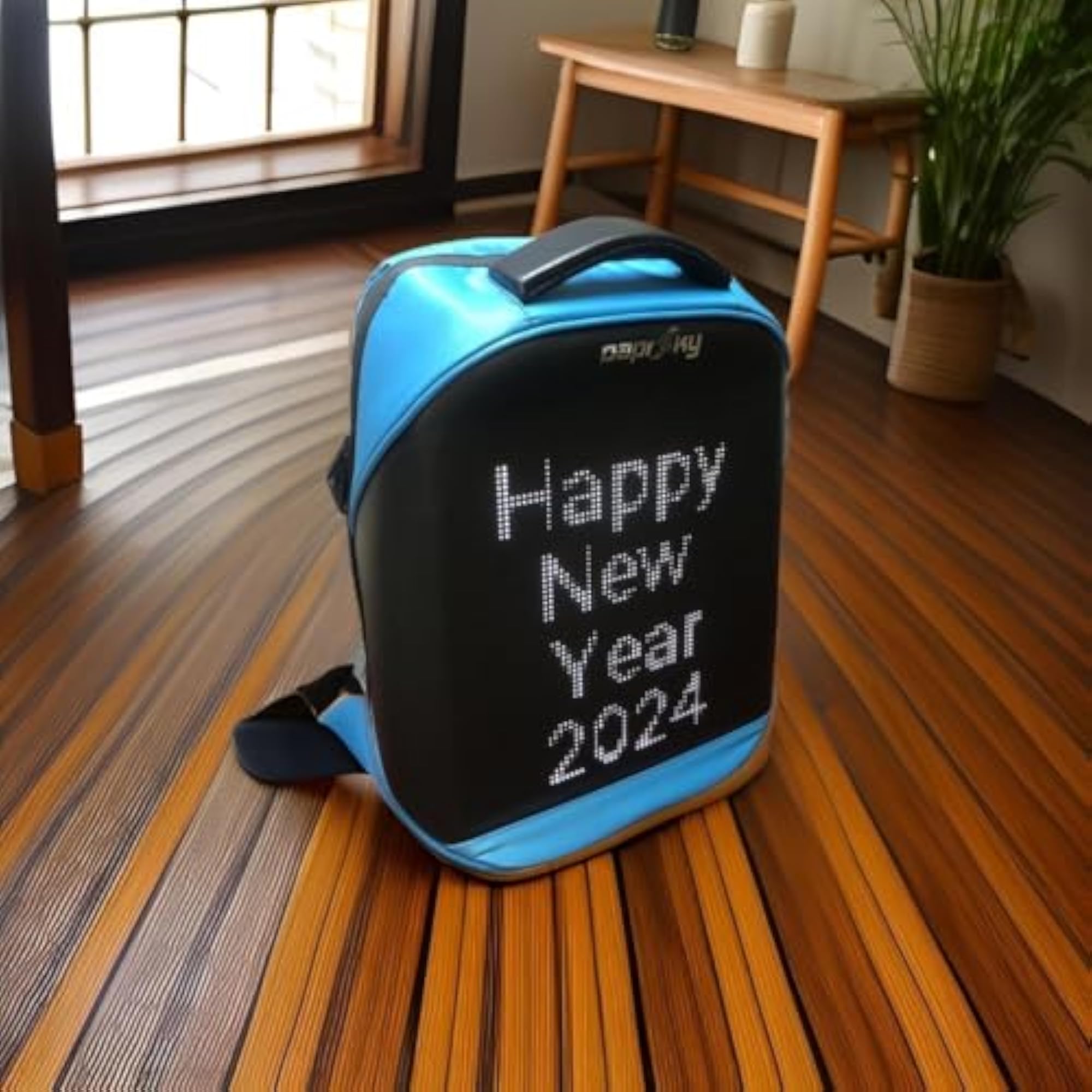 LED Backpack Blue
