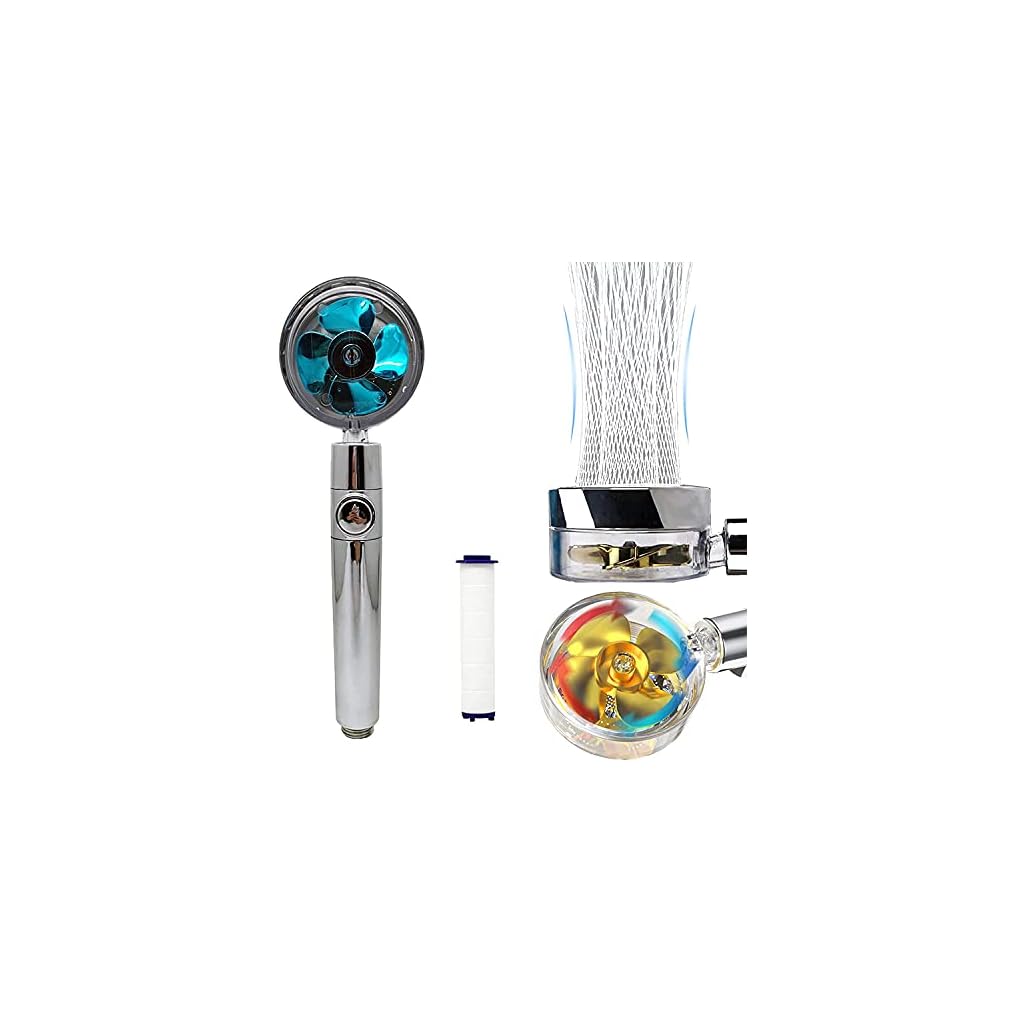 Tiktok shower head, Hydro jet vortex shower head filter turbo spa