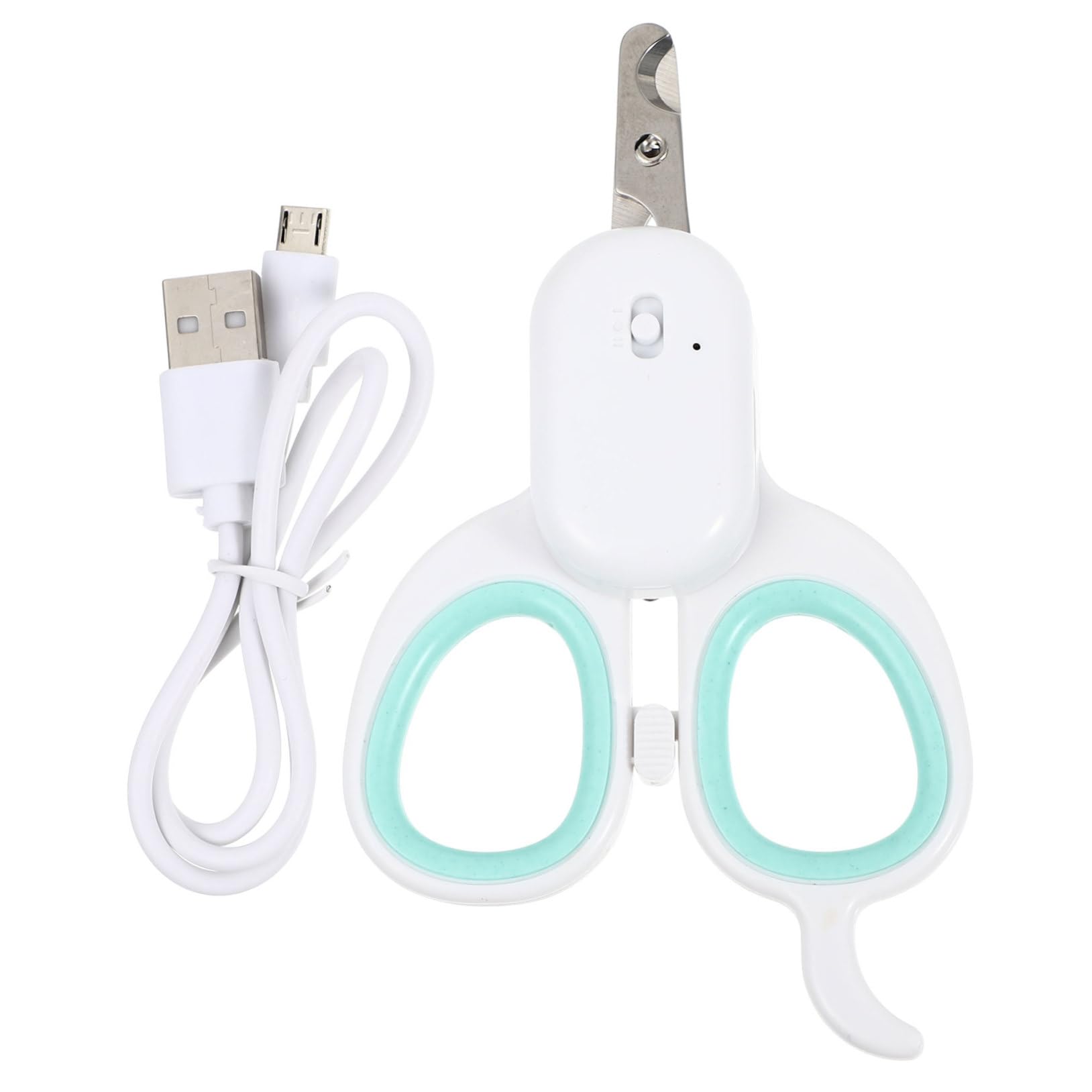BESPORTBLE 2pezzi Pet Nail Clipper con Luce LED Tagliaunghie Professionale per Cani Gatti e Piccoli Animali Design Ergonomico e Antiscivolo Sicuro e Facile da Usare