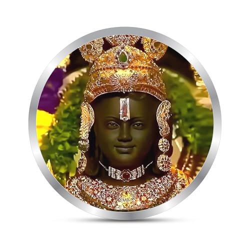 Image of Precious Moments Ram Lalla Silver Coin 10Gms|20Gms|50Gms|100Gms|250Gms Available BIS Hallmarked 999 Pure with Gift Box by ACPL