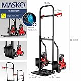 Zoom IMG-1 masko carrello portapacchi per scale Zoom IMG-1 masko carrello portapacchi per scale