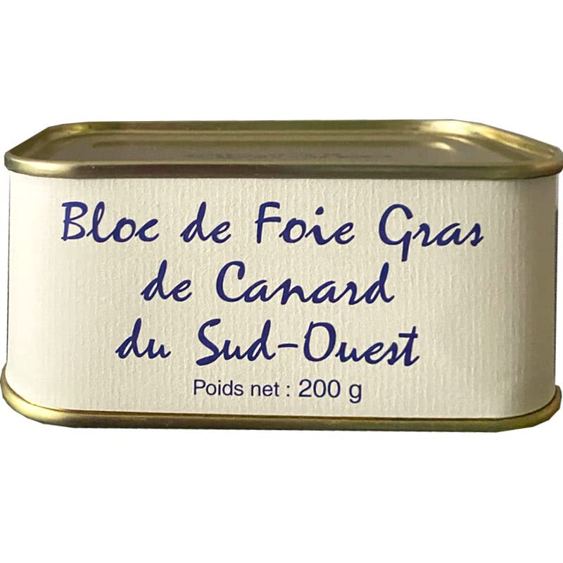 Bloque de foie gras de pato del suroeste, 4x200g