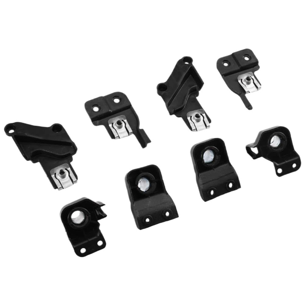 Kit de Reparación de Soporte de Faro Delantero y Parachoques 5N0998226B 5N0998225B Compatible con Coche 2012-2017