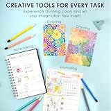 Grabie Erasable Gel Pens, 9 Colors Erasable Pens, Make Mistakes Disappear Colored Pens, Assorted Color Inks for Drawing Writing Planner,Gel Pens for Coloring - Image 4