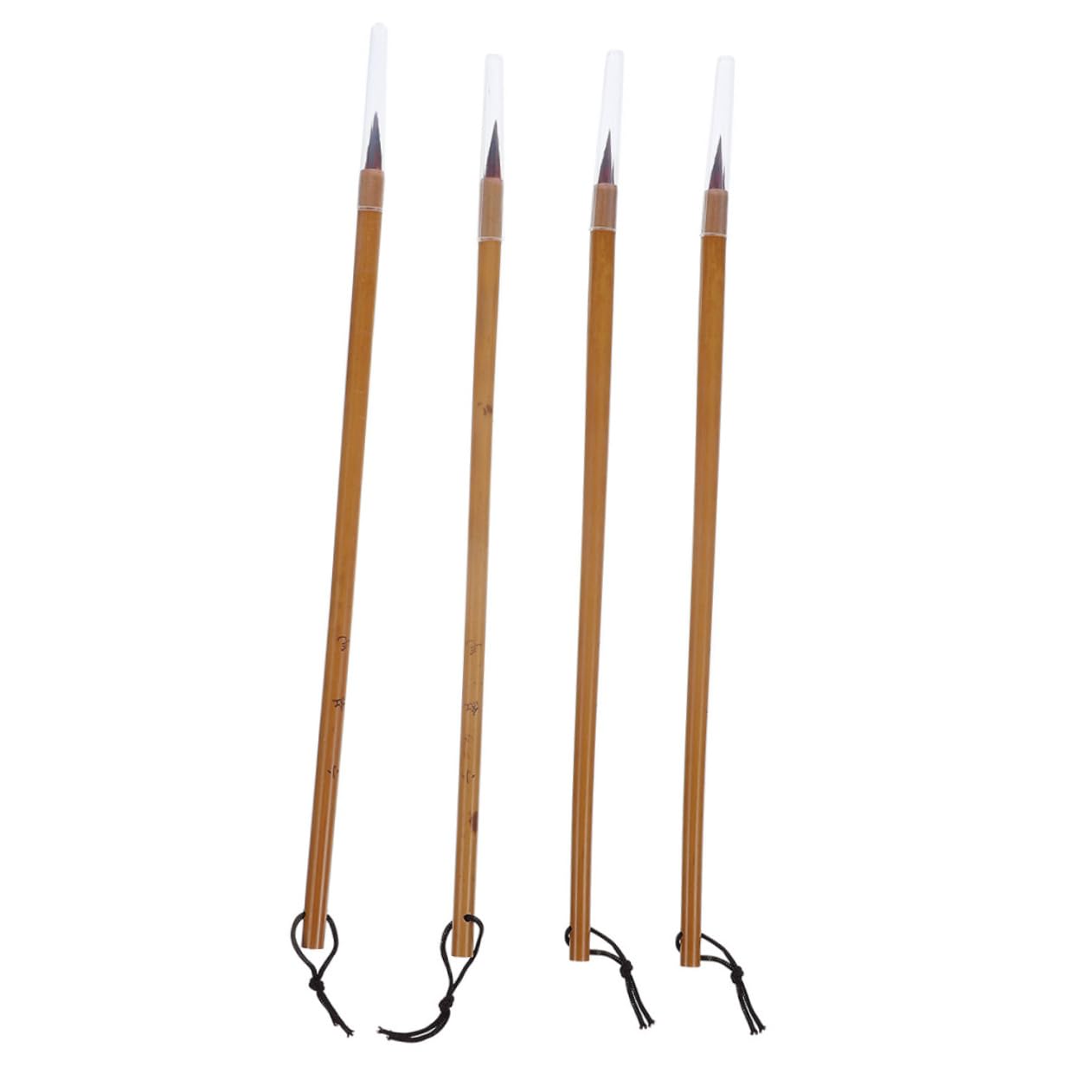 DOITOOL 5 Ensembles Pinceaux De Chinoise Outils Traditionnels Pour Écriture Et Pratique Pour Débutants Et Artistes 4 Pièces * 5