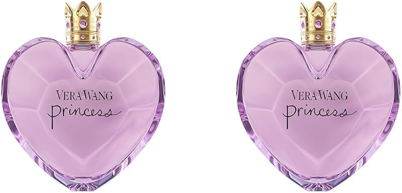 Princess Eau de Toilette Spray for Women, Vanilla, 3.4 and 1.7 Fl Ounce