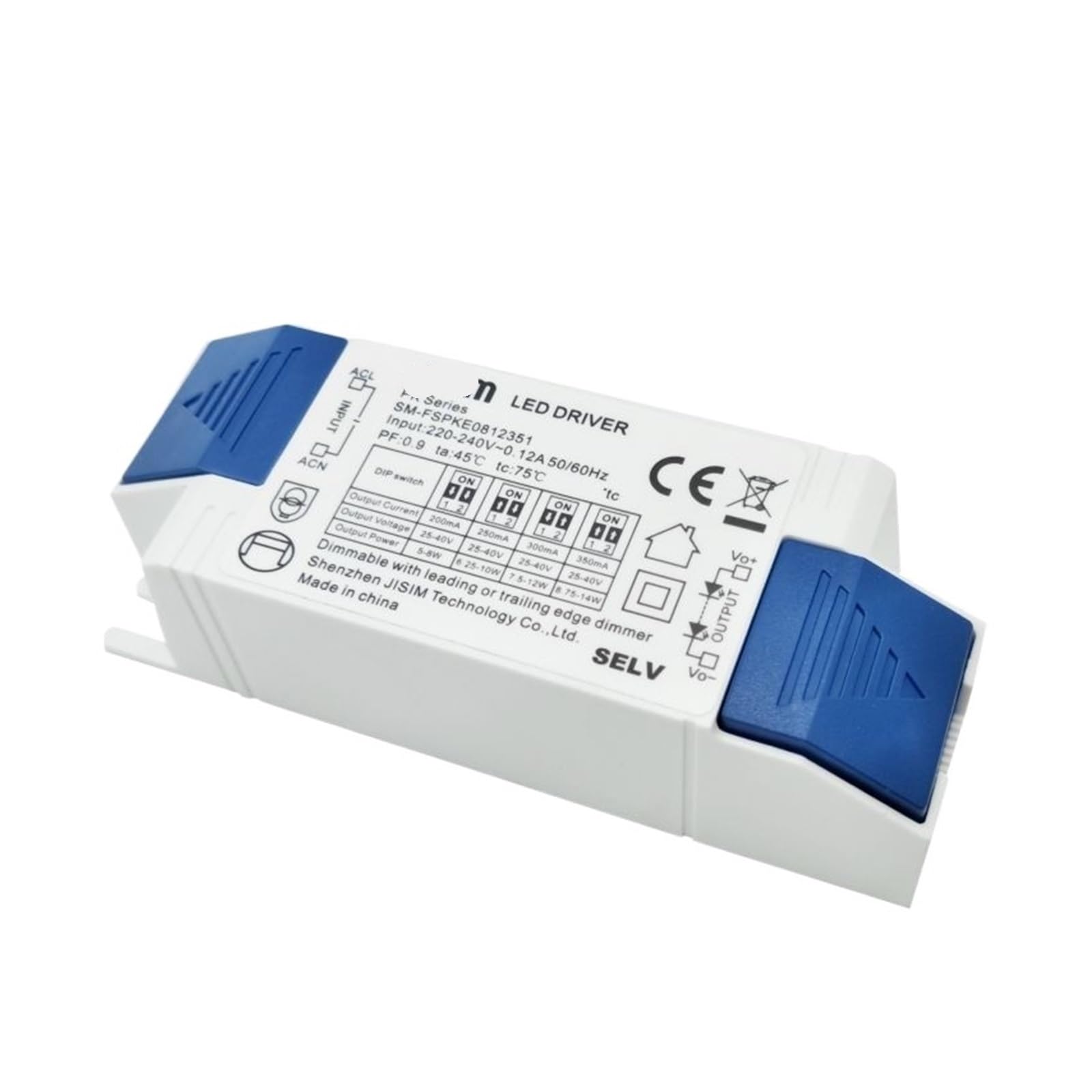 Alimentation Triac 36V pour downlight LED avec système de gradation stable