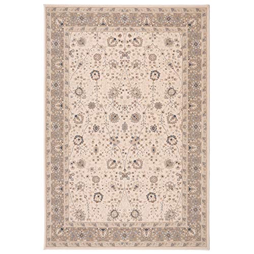 Klassischer Orient-Teppich aus 100% nachhaltiger Schurwolle | Florales Ziegler Design | 240 x 340 cm; Farbe: hell beige…