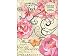 Punch Studio PUN43011 Sticky Notes Portfolio Peony Butterfl Sticky Notes Pad Peonybfly