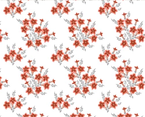 Image of Tundwal's Printed Cotton Reversible Dohar /AC Blanket for Single Bed |All Weather Light Weight | Rajasthani Printed Floral Design | Pack of 1-Leafs Beige