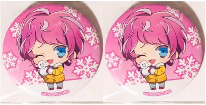 Amazon.co.jp: ヒプマイ飴村乱数さっぽろ雪まつりランダム缶バッジ2点