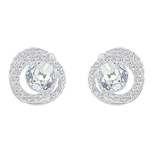 Preisvergleich Produktbild Swarovski Generation Ohrringe, blau, rhodiniert