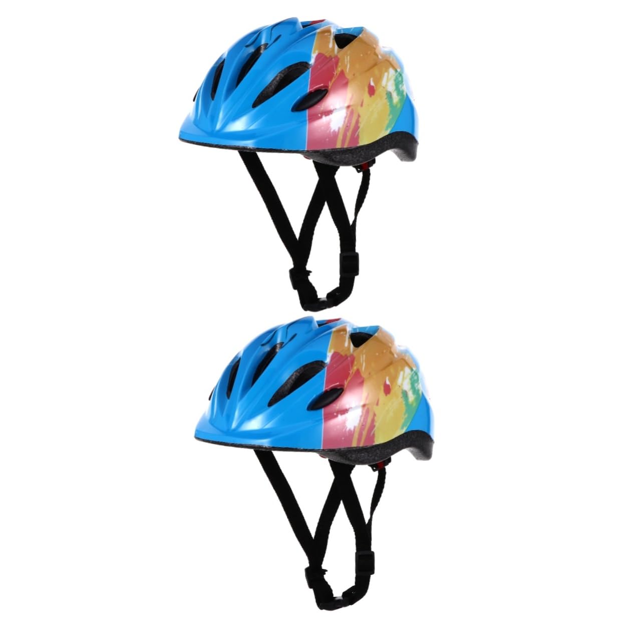 Toddmomy 2pièces Casque De Vélo pour Garçon Fille Légère Et pour Activités De Plein Air Floral