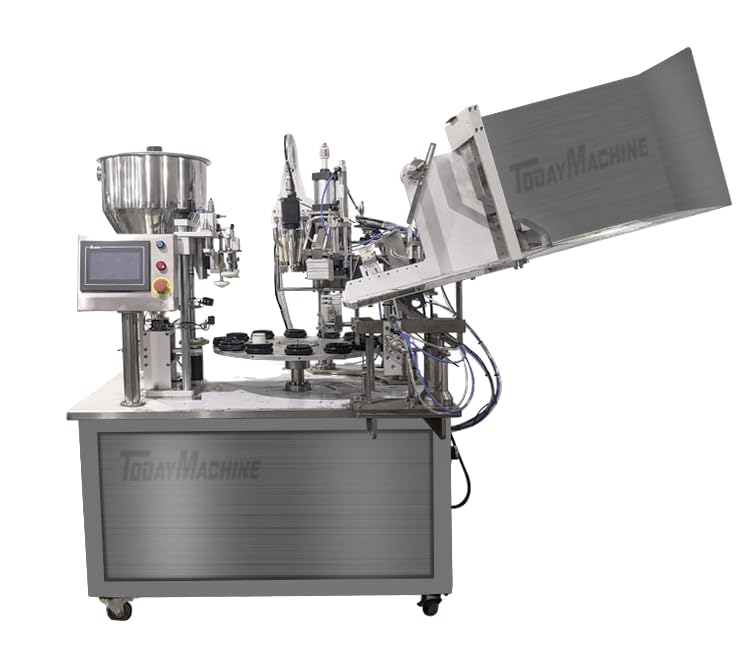 Semi Automatic Ultrasonic Cosmetic Cream Toothpaste Ointment Aluminum Plastic Soft Tube Hose Filling Sealing Machine Tube Sealer — view 2