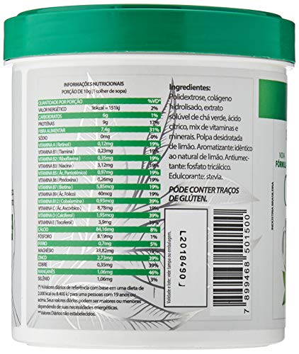 Chá Solúvel (200G) - Sabor Chá Verde - Limão, Apisnutri