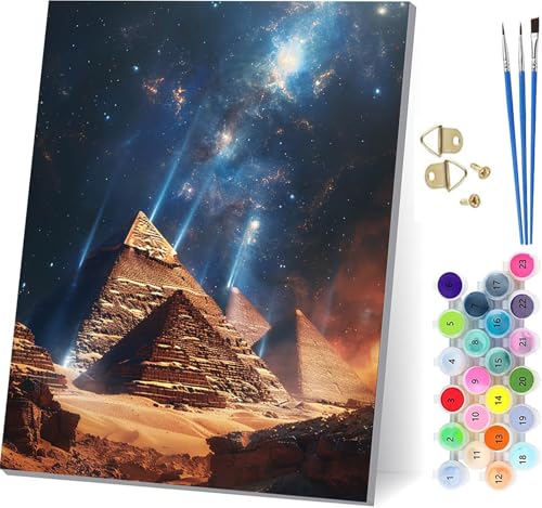 砂漠 数字油絵 DIY Paint by Numbers for Adults 星空 手作りキット子供初心者 塗り絵 数字 キット ブラシとアクリル絵の具が入 ペイントバイナンバー 大人のクラフトアクティビテ ホーム オフィス装飾 女性へのギフト 100x