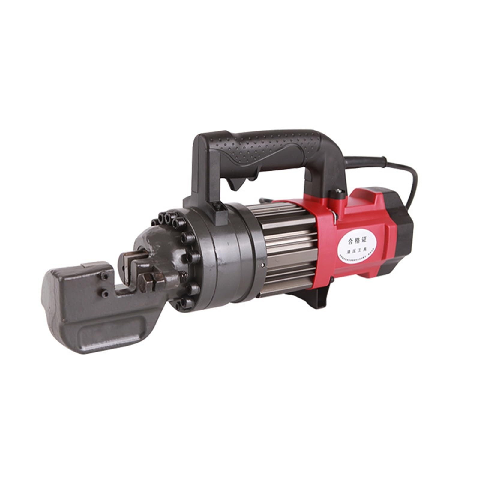 Drauxi One Color Handheld Hydraulic Rebar Cutter, Four-Cylinder Output Shear, Gq-20/22/25 Portable Cutting Machine Construction Site(Gq-20T)