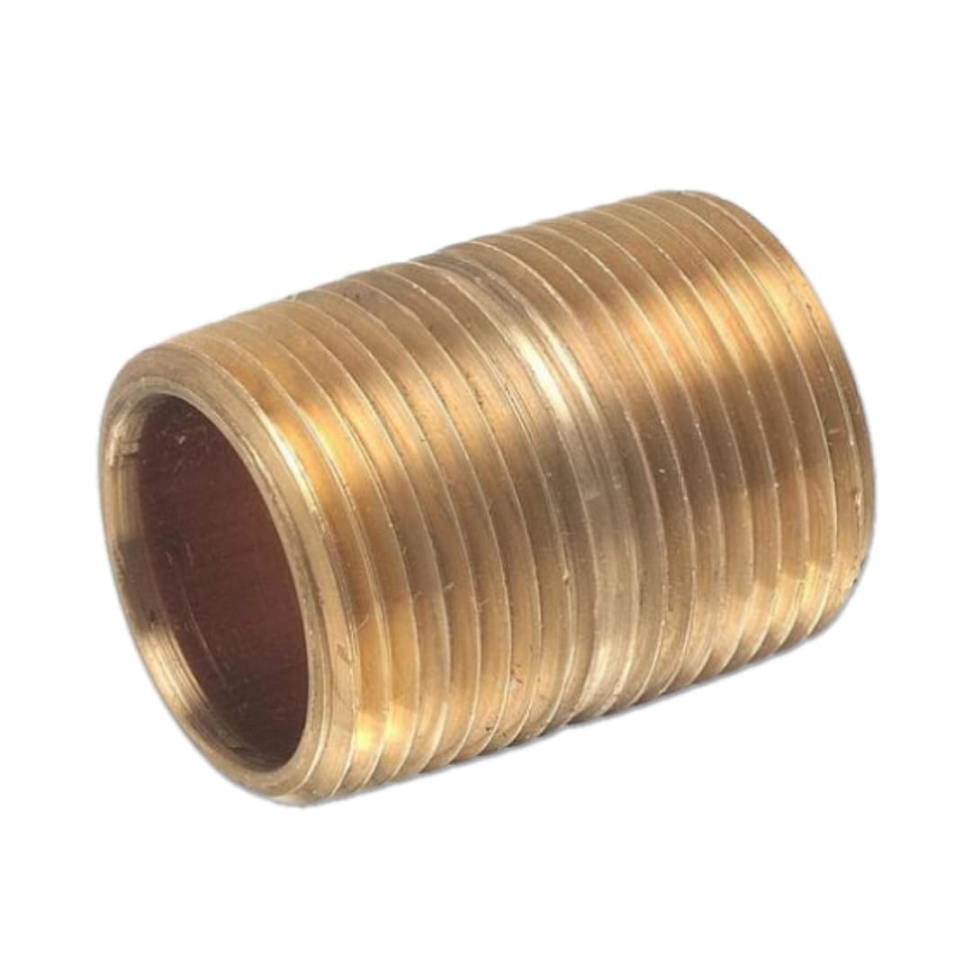 Close Nipple 1” Brass 1 CLOSE NIPPLE FITTINGS