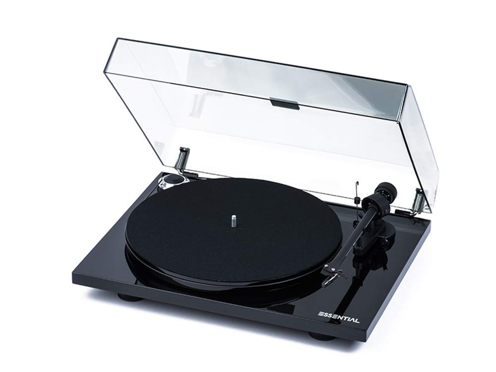 Pro-Ject Essential III Bluetooth Giradischi, Velocità 33/45 giri, Nero