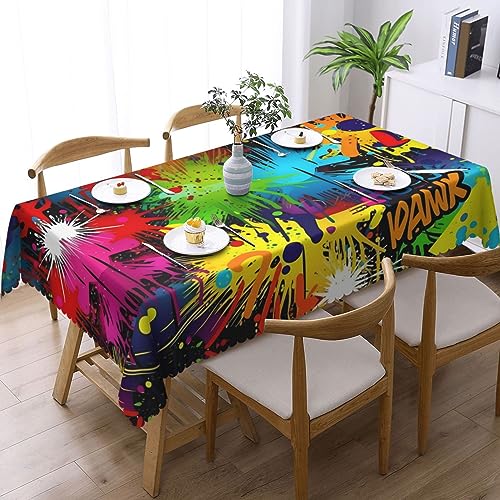 Nappe de cuisine colorée PEIXEN pour repas de salle à manger animés