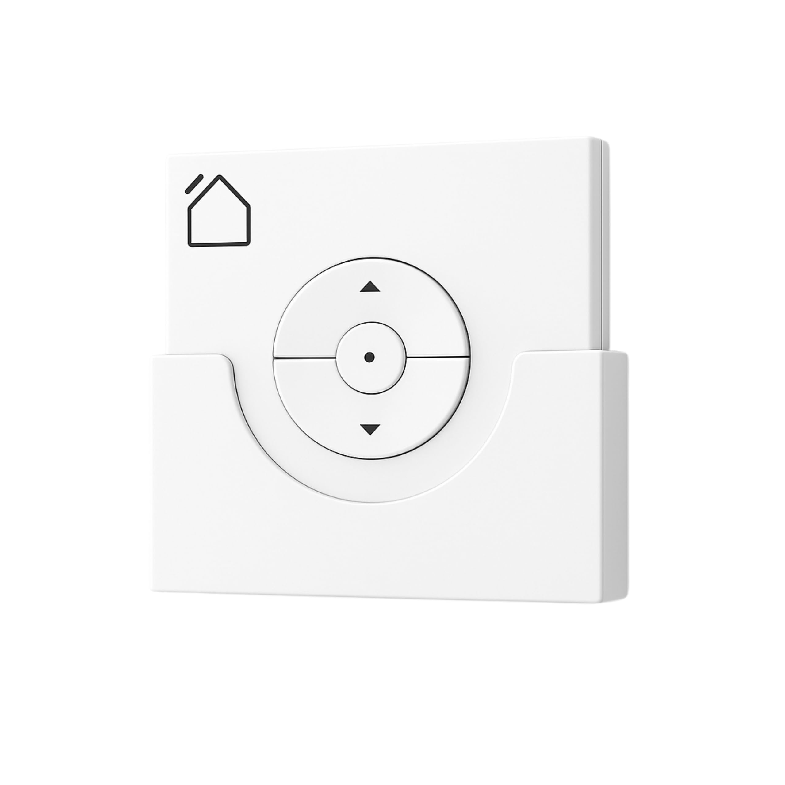 Sintrix Fab White Wall Mount Compatible With Velux Remote Control - Fits Integra Kli 310/311/312/313 - Wall Mount For Skylight & Roller Blind Remote Control - Subtle & Functional