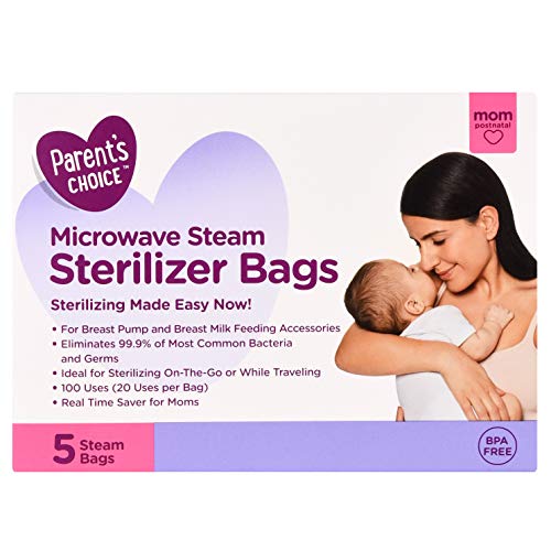 Image of Parent's Choice Microwave Steam Sterilizer Bags