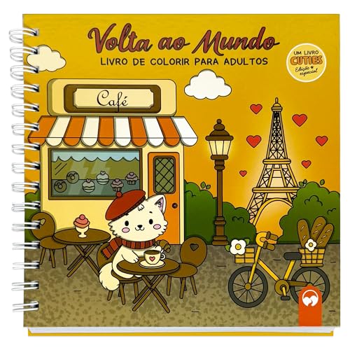 Cuties Edição Especial de Luxo - Volta ao Mundo: Livro de Colorir...