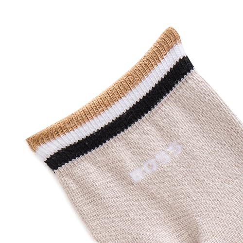 BOSS Men's 2-Pair Iconic Stripe Cotton Socks4