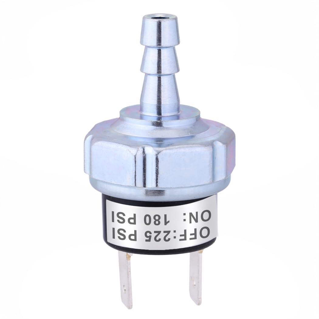 Air Compressor Pressure Switch 180-225PSI Pressure Controller fit for Dewalt D55146 Type 8 4.5 Gallon D55168 D55167 - AB-9063290