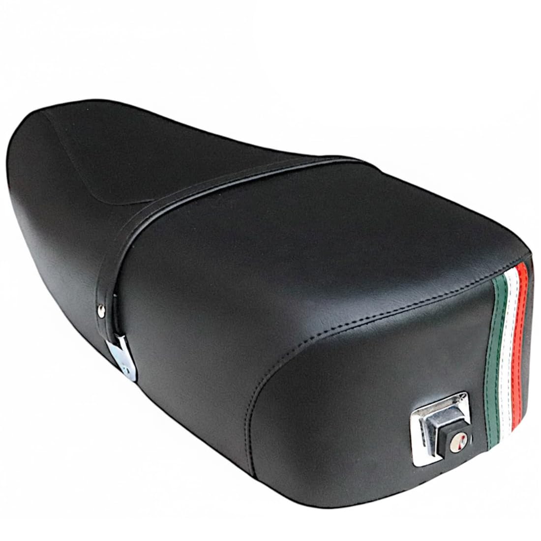 Sella Sedile Sellone Elite Bandiera Italia Per PX 125 150 200 Nera