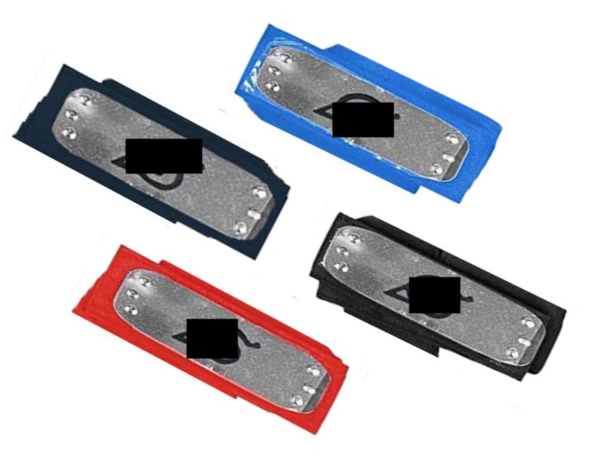 MSROLIDT Colorful Ninja Headband Leaf Village Metal Logo Plated Headband (4 PACK)
