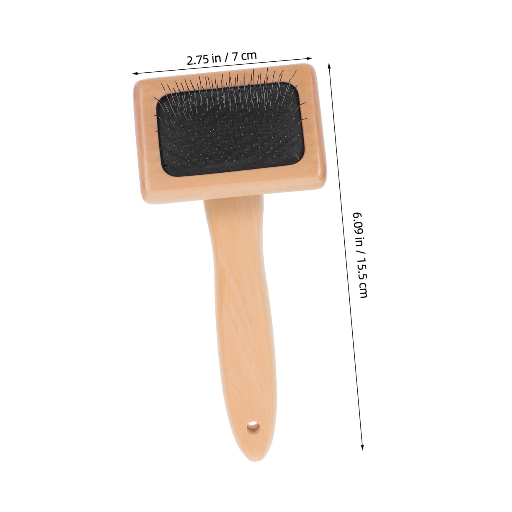 HOMSFOU Ergonomic Hand Carders Wool Felting Slicker Brush Embroidery Accessories Tool Kit