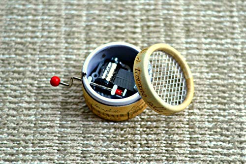 Music Box Decorated With Music Writting With The Song La Vie En Rose In A Hand Cranked Mechanisms #TOP2