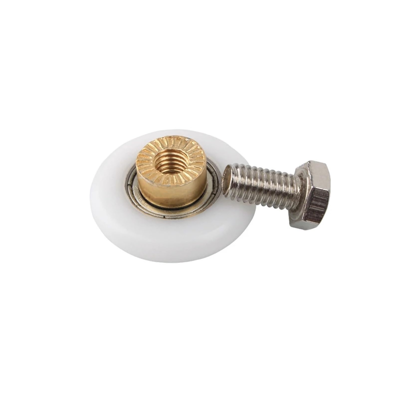 Vnakrny 23Mm Shower Door Rollers 22Pcs 20-27Mm Sliding Roller Hardware Accessories
