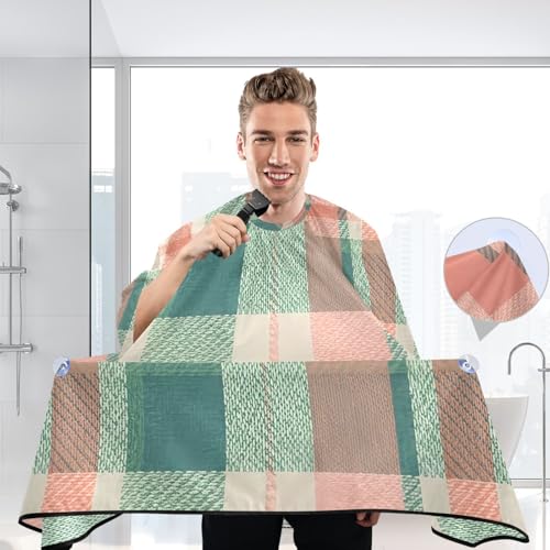 Capa impermeable para corte de cabello profesional con cierre ajustable miniatura 6